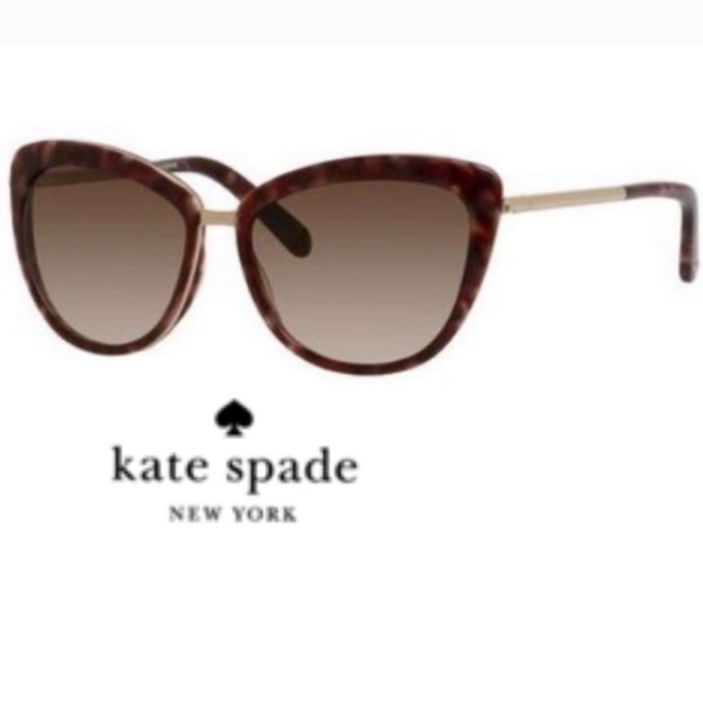 Kate Spade Tortoise Shell Cat-Eye Sunglasses